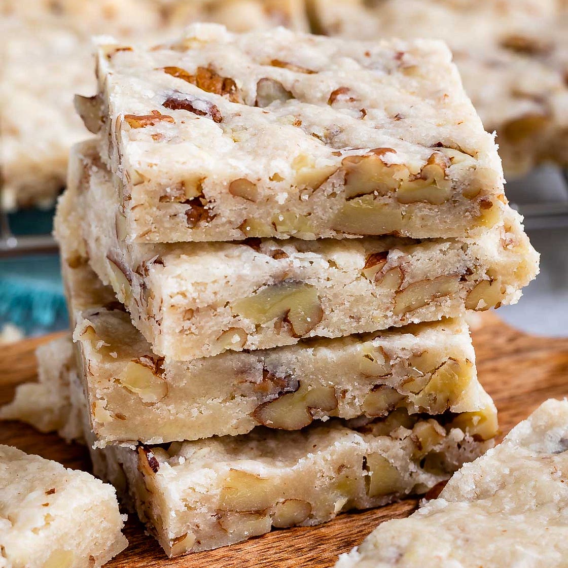Pecan Shortbread Bars Recipe