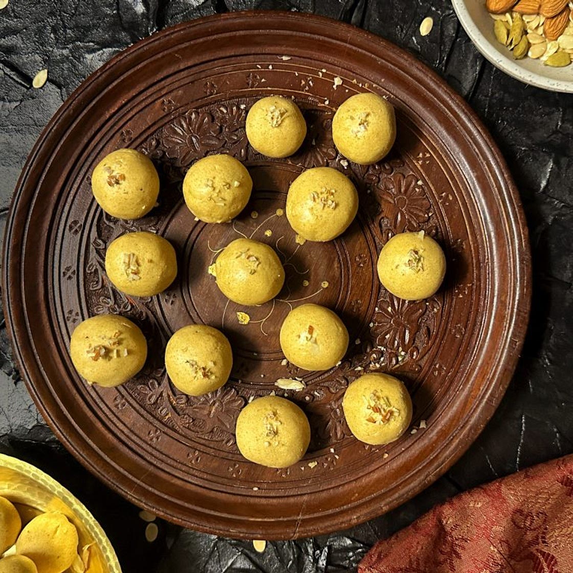 Easy Homemade Melt-In-Mouth Besan Laddoo
