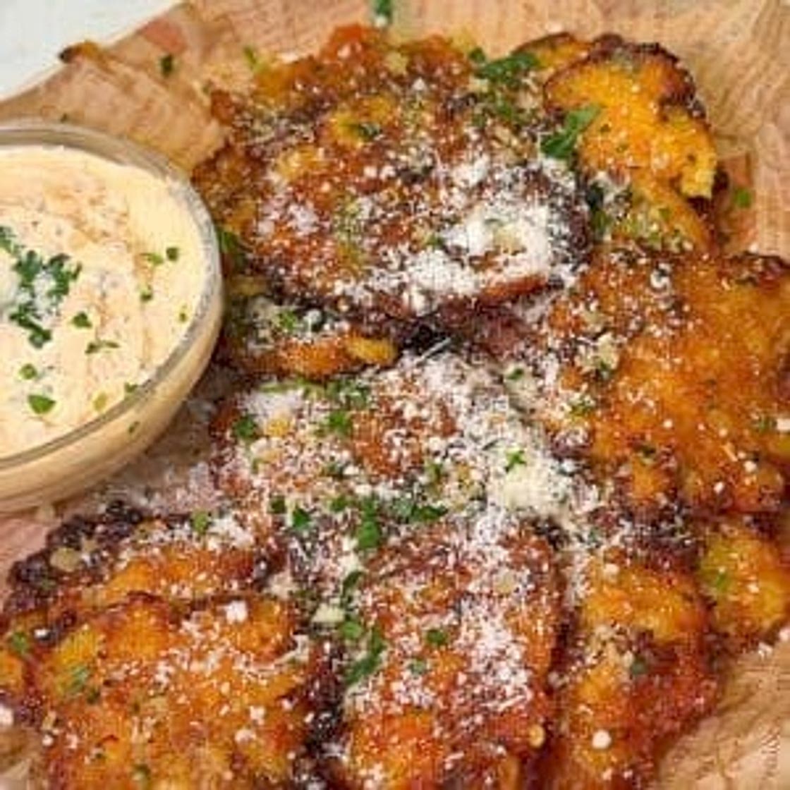 Crispy Smashed Potatoes