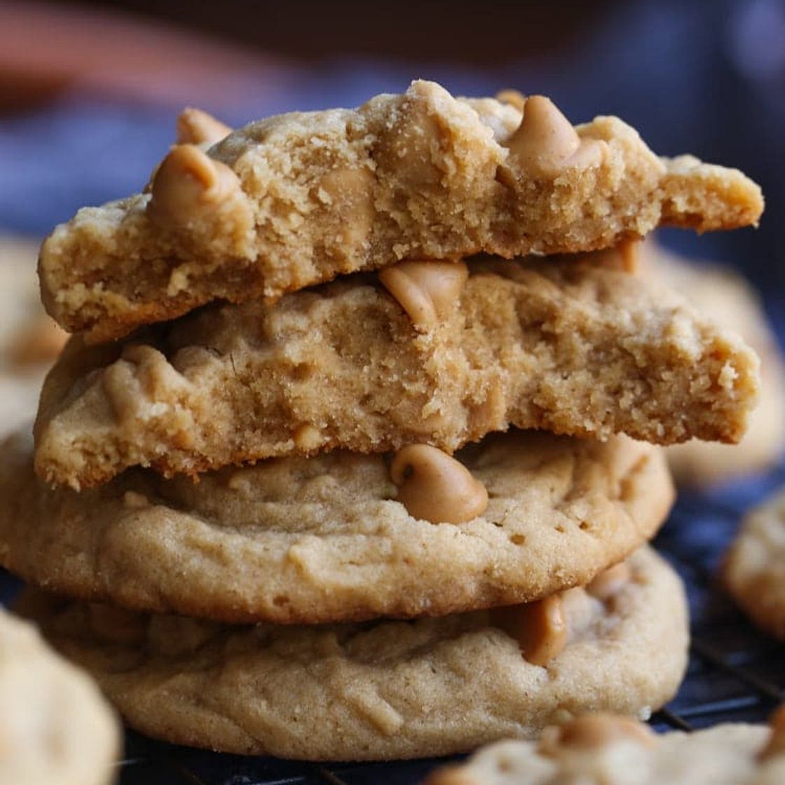 The Perfect Soft Peanut Butter Cookie