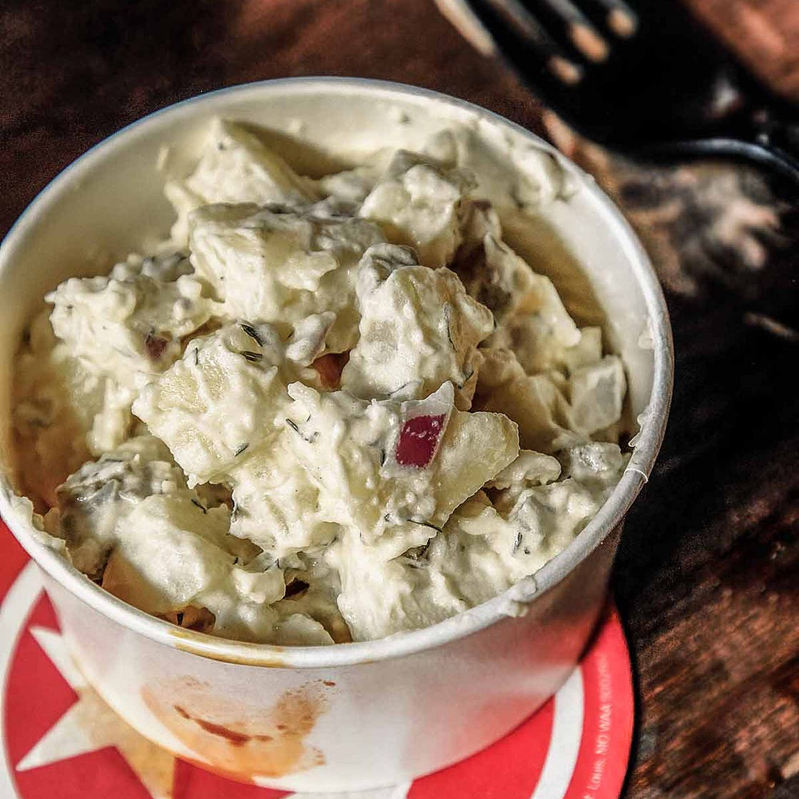 Potato Salad with Apples