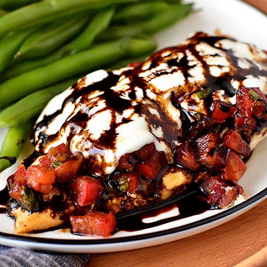 Mozzarella Bruschetta Chicken