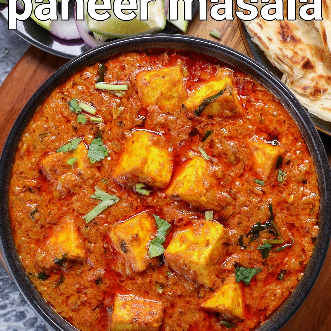 Paneer Masala Recipe - Dhaba Style