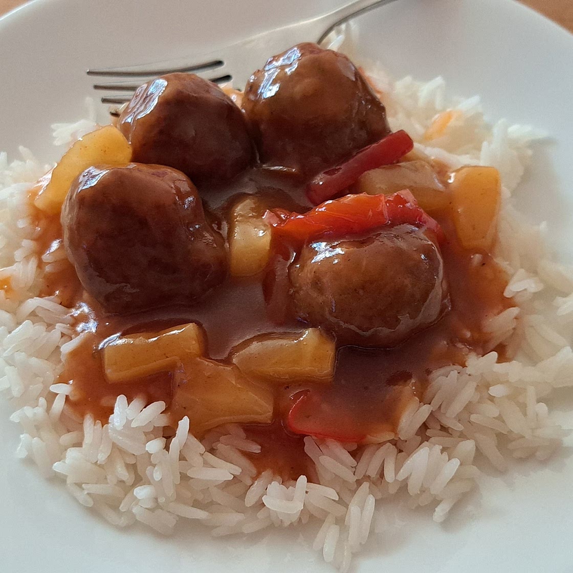 Sweet and Sour with Pineapple