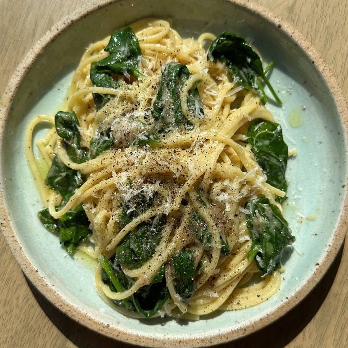 Buttery, Cheesy, Noodles with Anchovies
