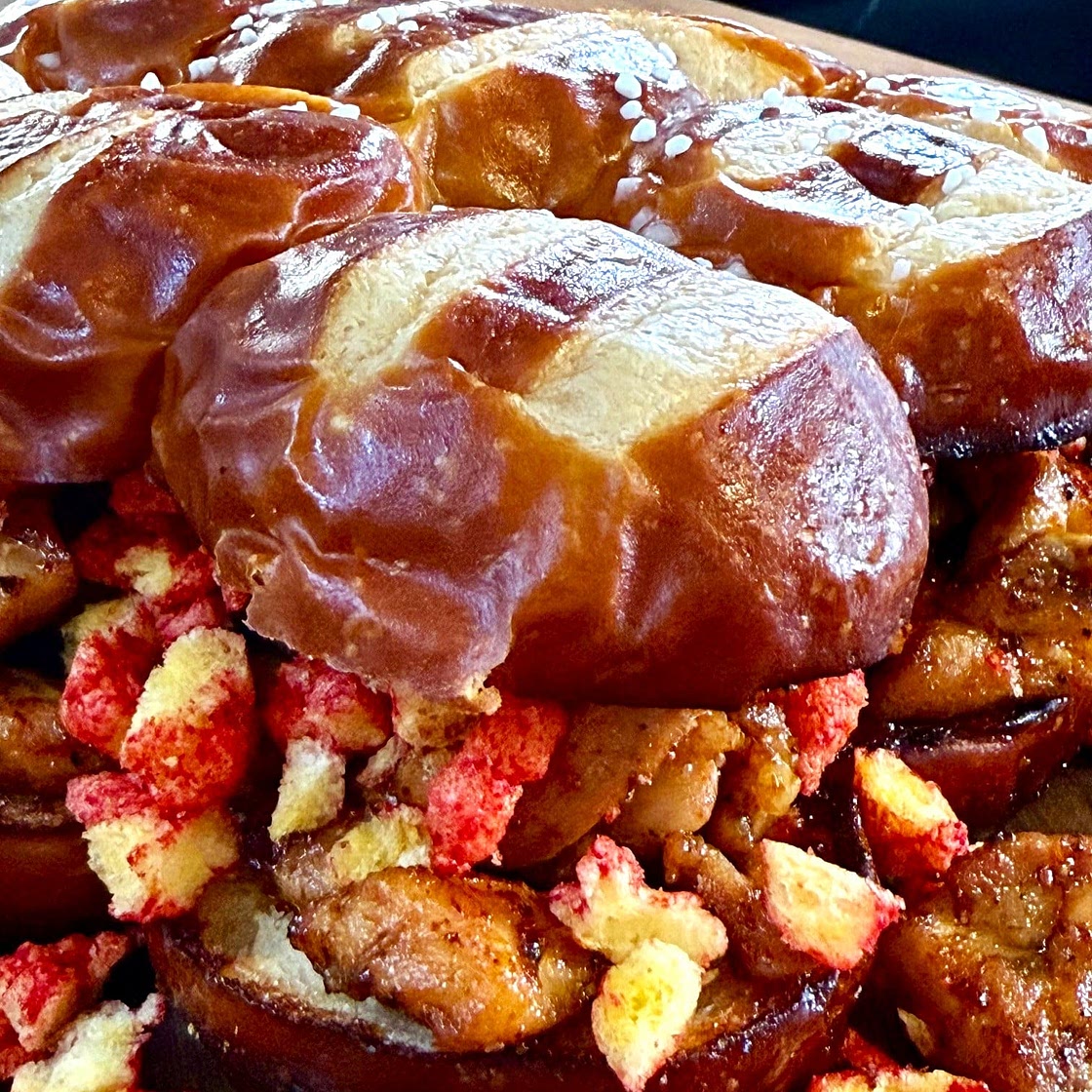 Blackstone Sriracha Honey Chicken Sliders