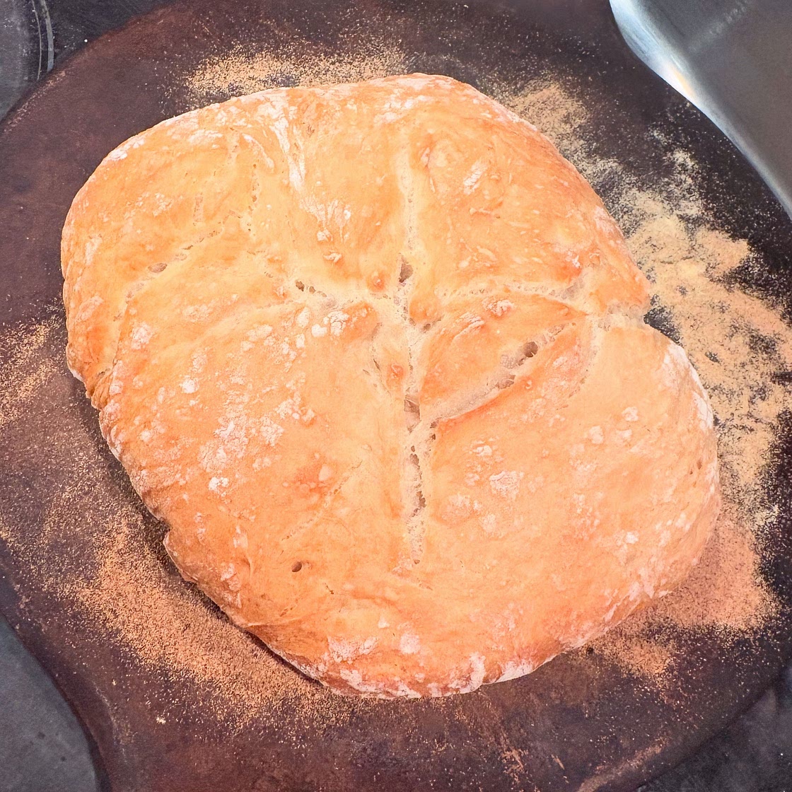 Rustic Italian Crusty Bread Recipe