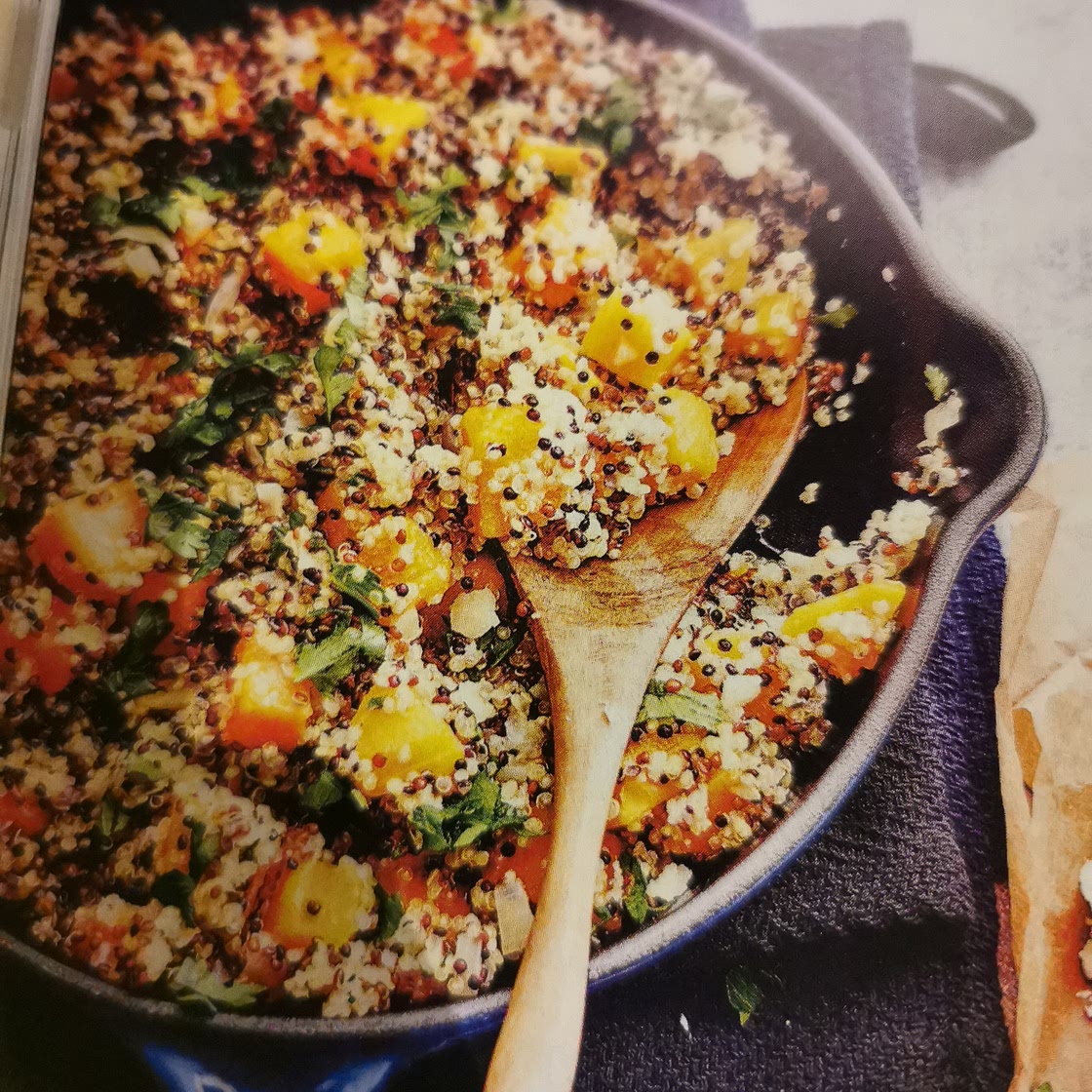Risotto de quinoa à la courge