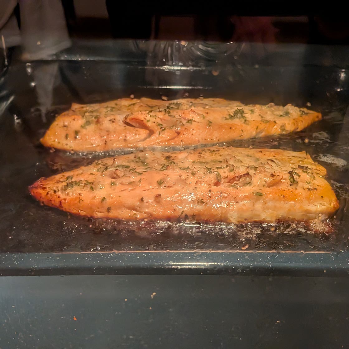 Filet de truite au four