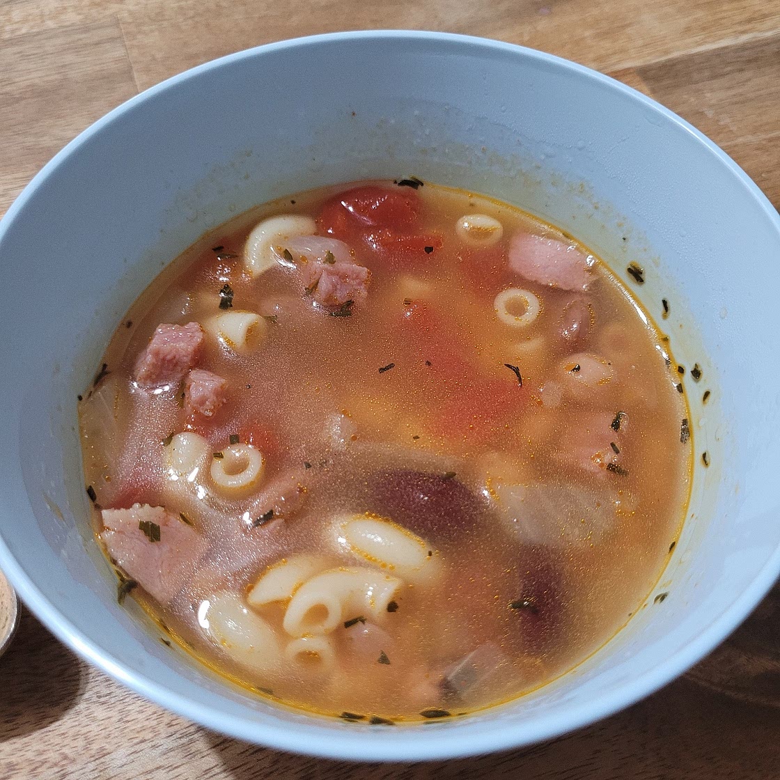Ham and Bean Soup {Crock Pot Version}