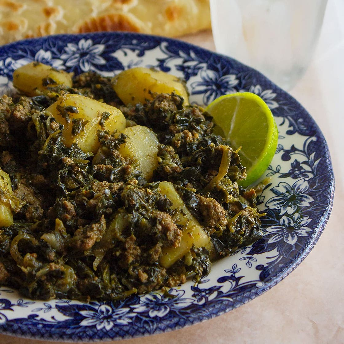 Palak Aloo Keema
