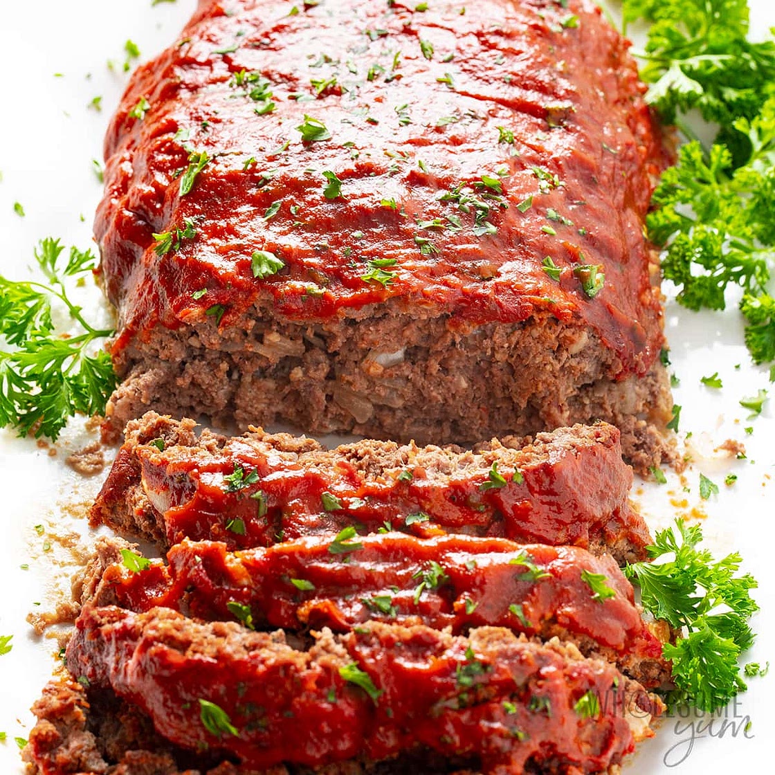 Keto Meatloaf (Low Carb, Easy, Tender)