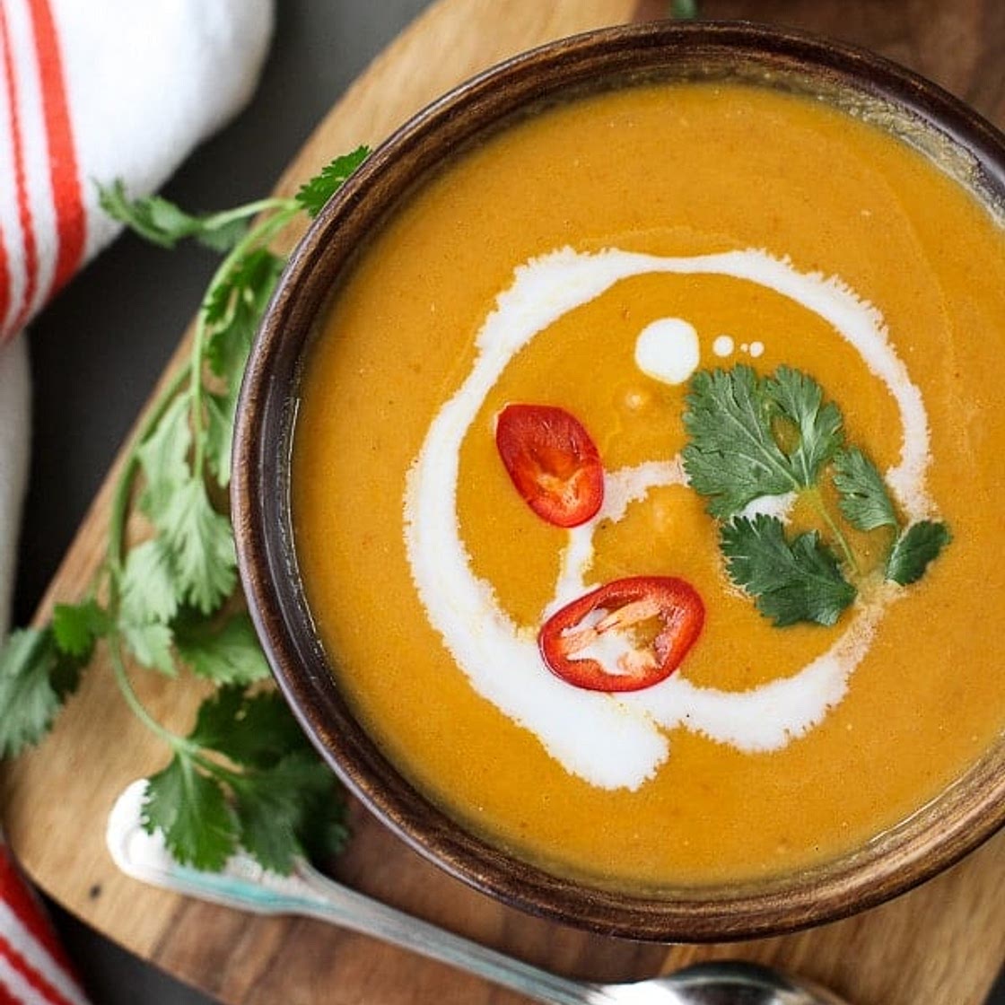 5 Ingredient Thai Pumpkin Soup