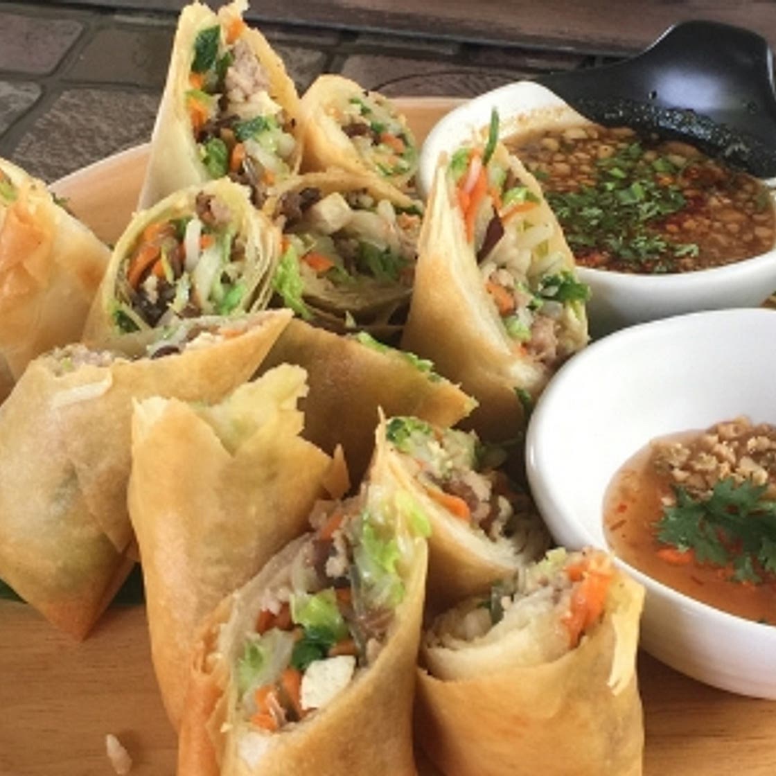 Veggie Thai Spring Rolls