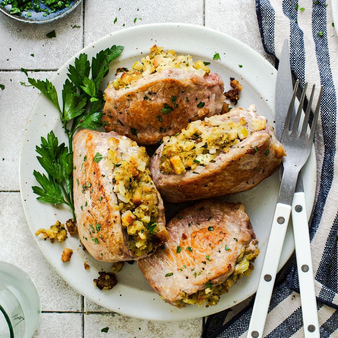 Stuffed Pork Chops