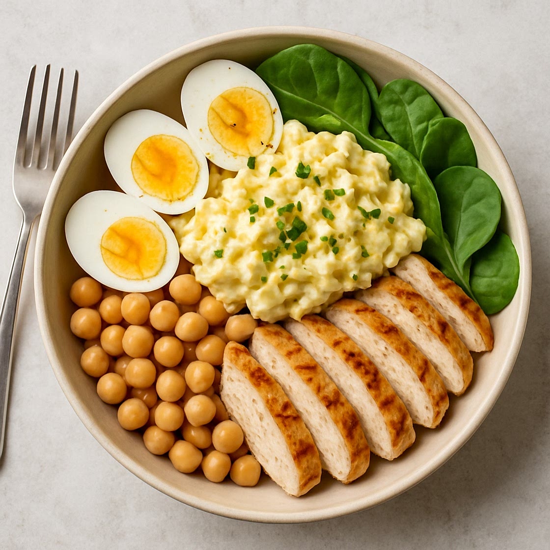 Protein Egg Salad Bowl