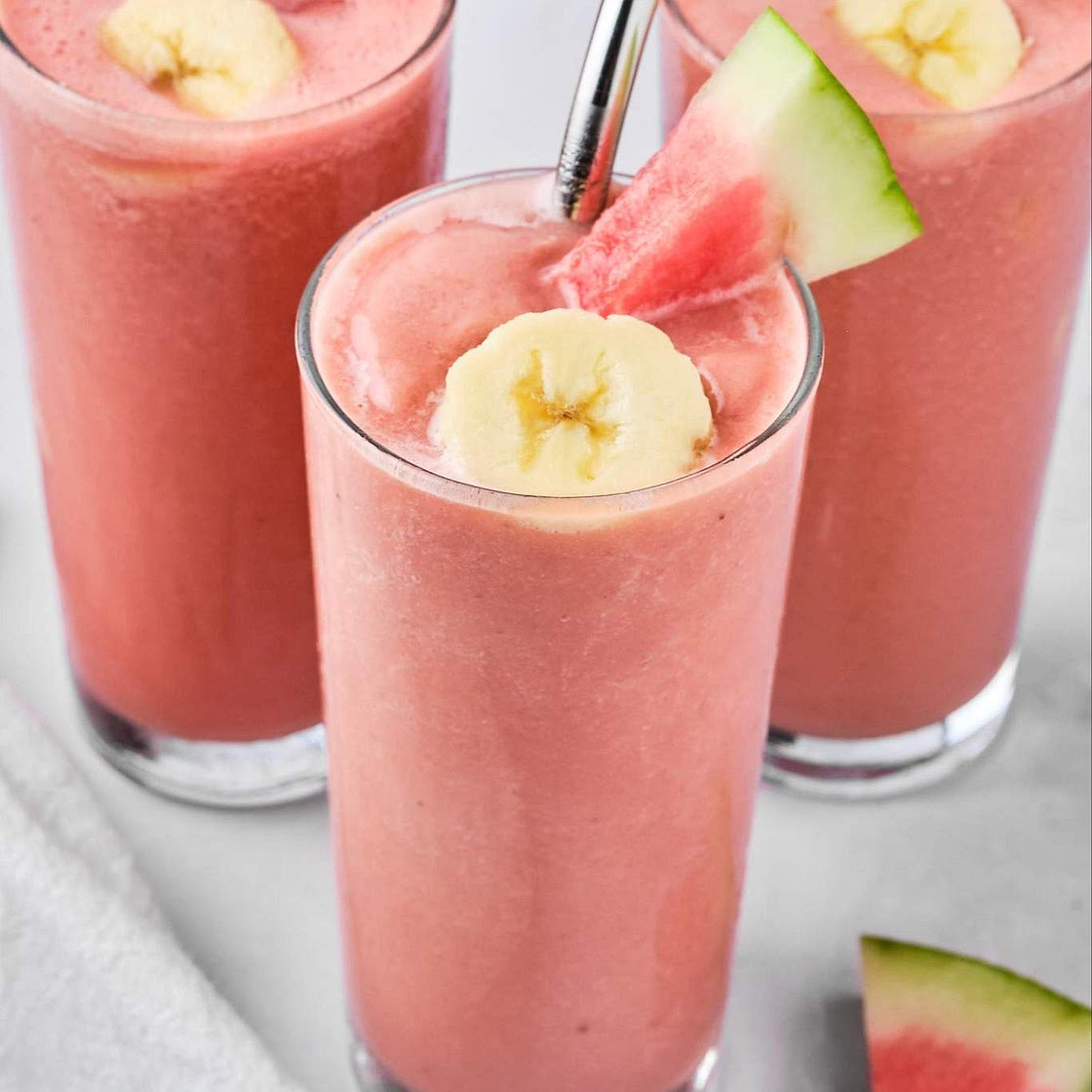 Watermelon Banana Smoothie