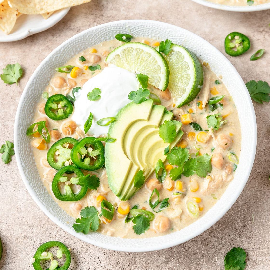 Creamy White Chicken Chili