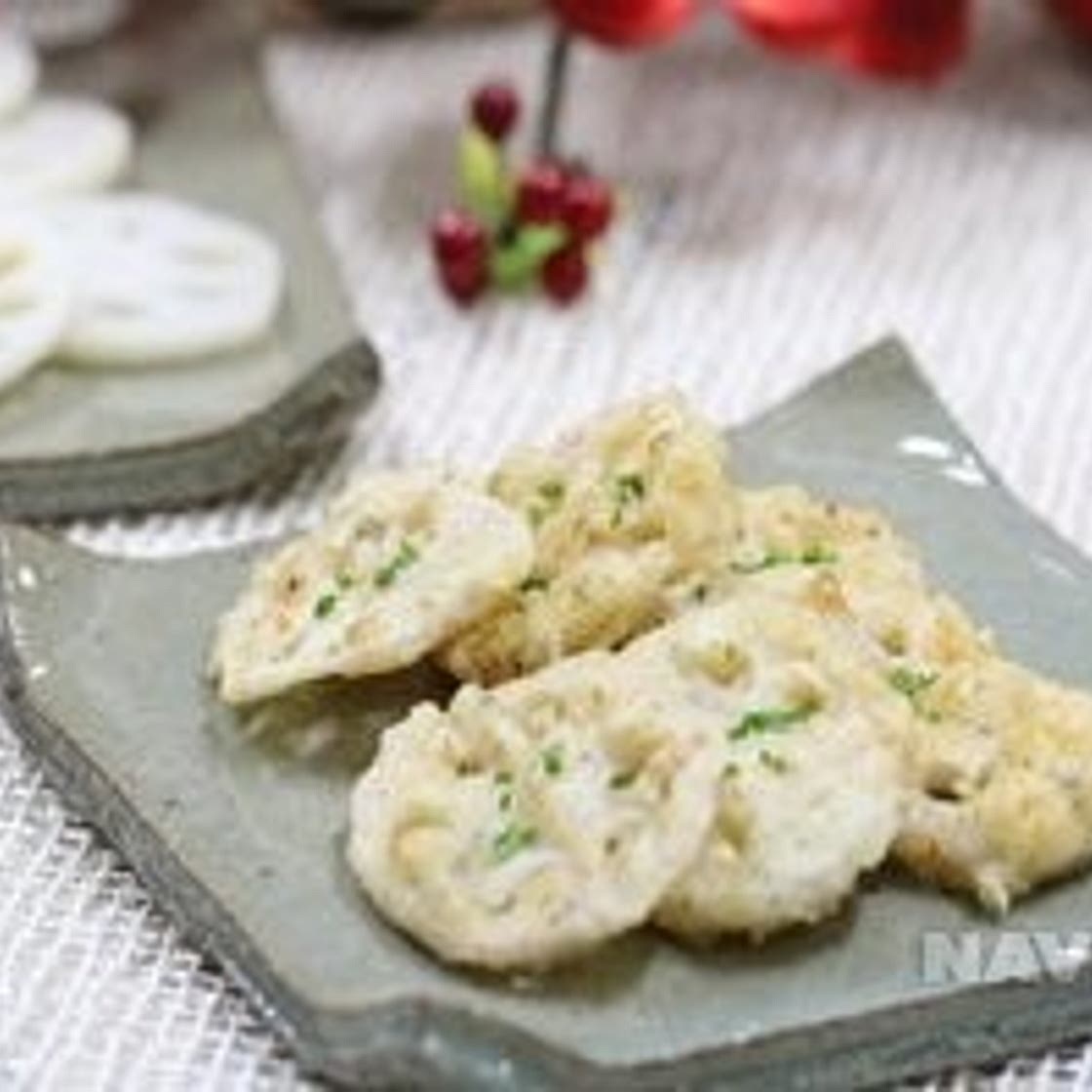 건새우 갈아 넣은 연근 튀김 만드는 법