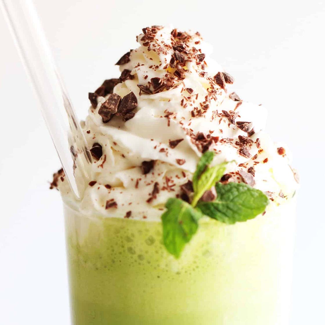 Healthier Shamrock Shake