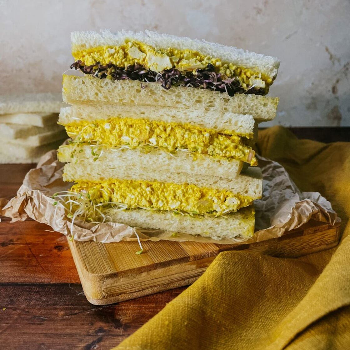 Vegan Egg Mayo Sandwich Recipe