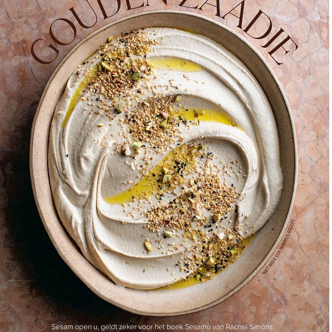 "Niet Weer Een Hummus Recept" DELICIOUS. MAGAZINE november 2025