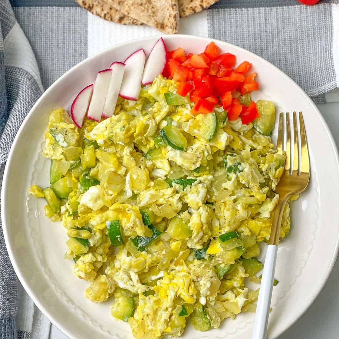 Zucchini Egg Skillet
