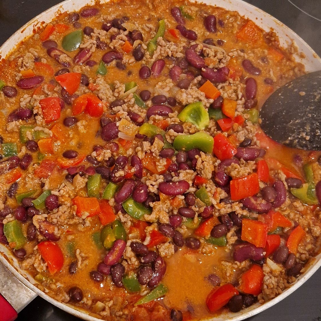 Proteinreiches und gesundes Chili con Carne