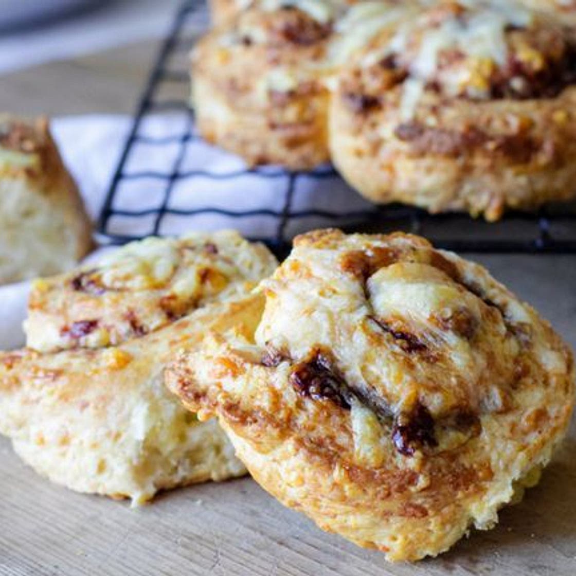 Basic Cheese and Vegemite Scrolls Recipe