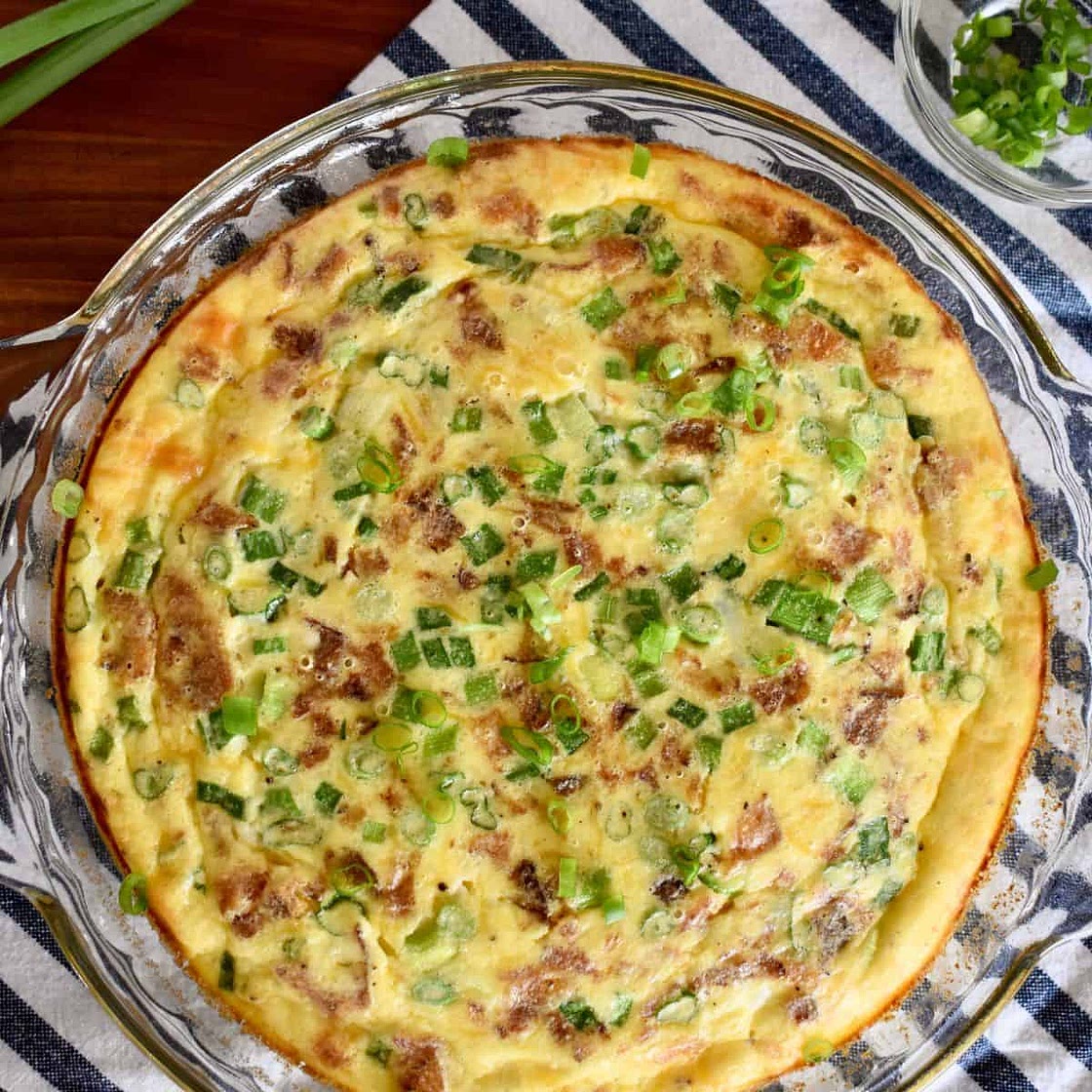 Crustless Ricotta Quiche