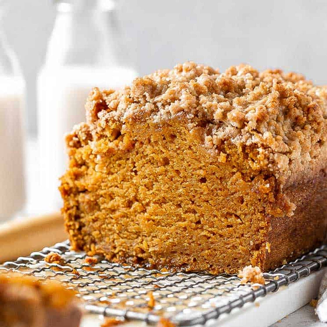 Pumpkin Bread with Maple Glaze