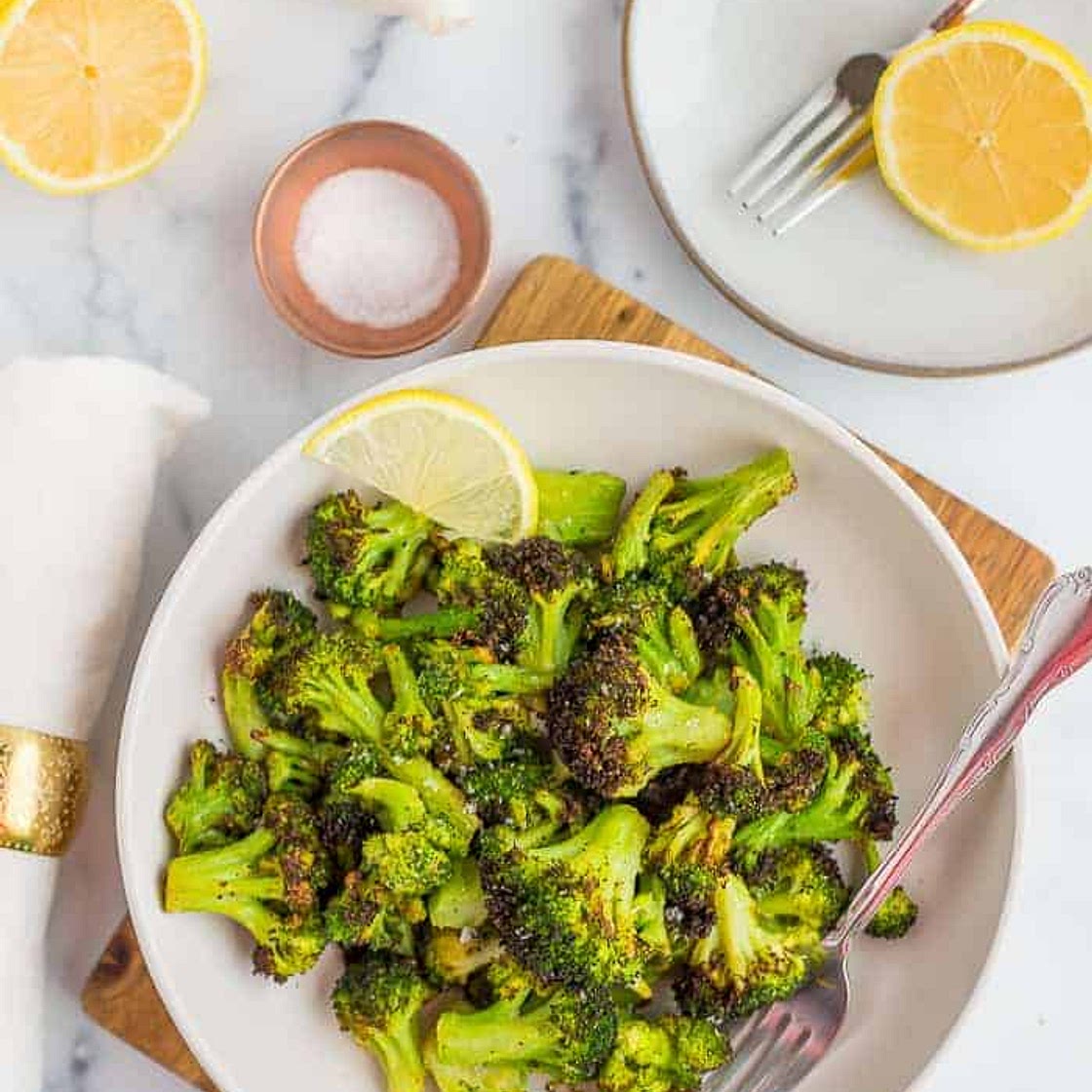 Frozen Broccoli in the Air Fryer