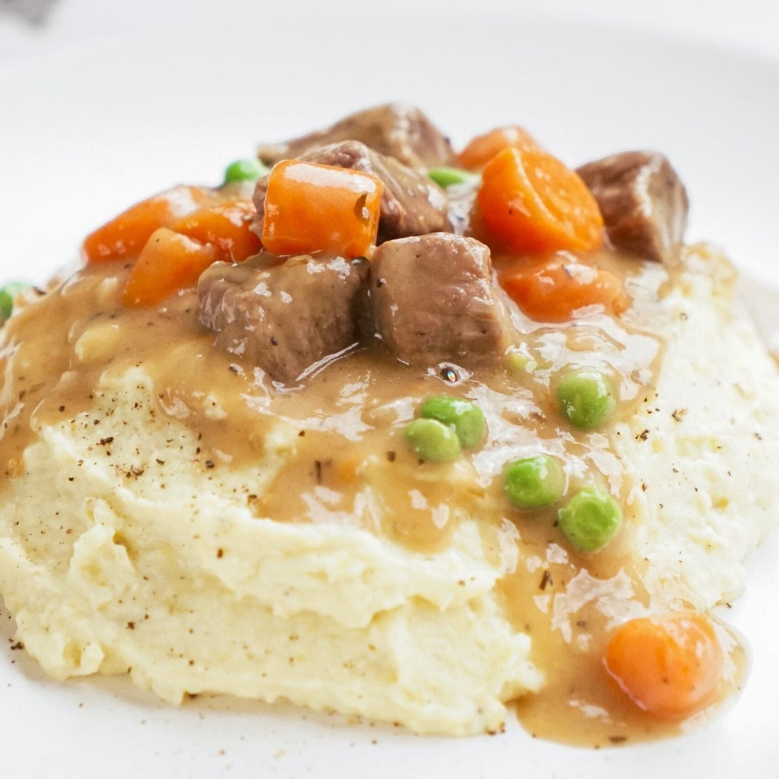 Irish Stew with Mashed Potatoes