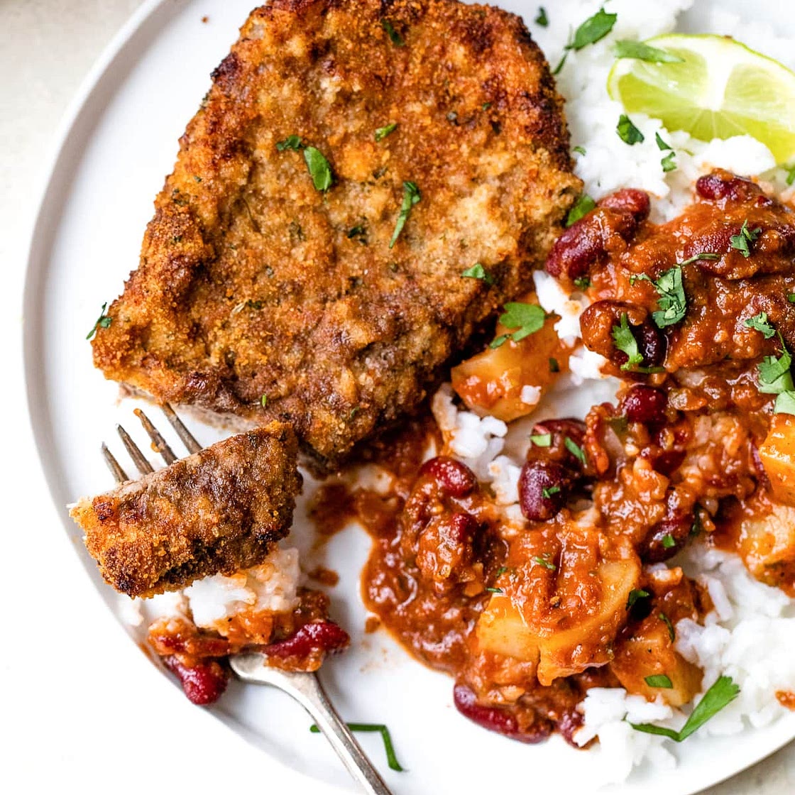 Air Fryer Breaded Cubed Steak (bistec empanizado)