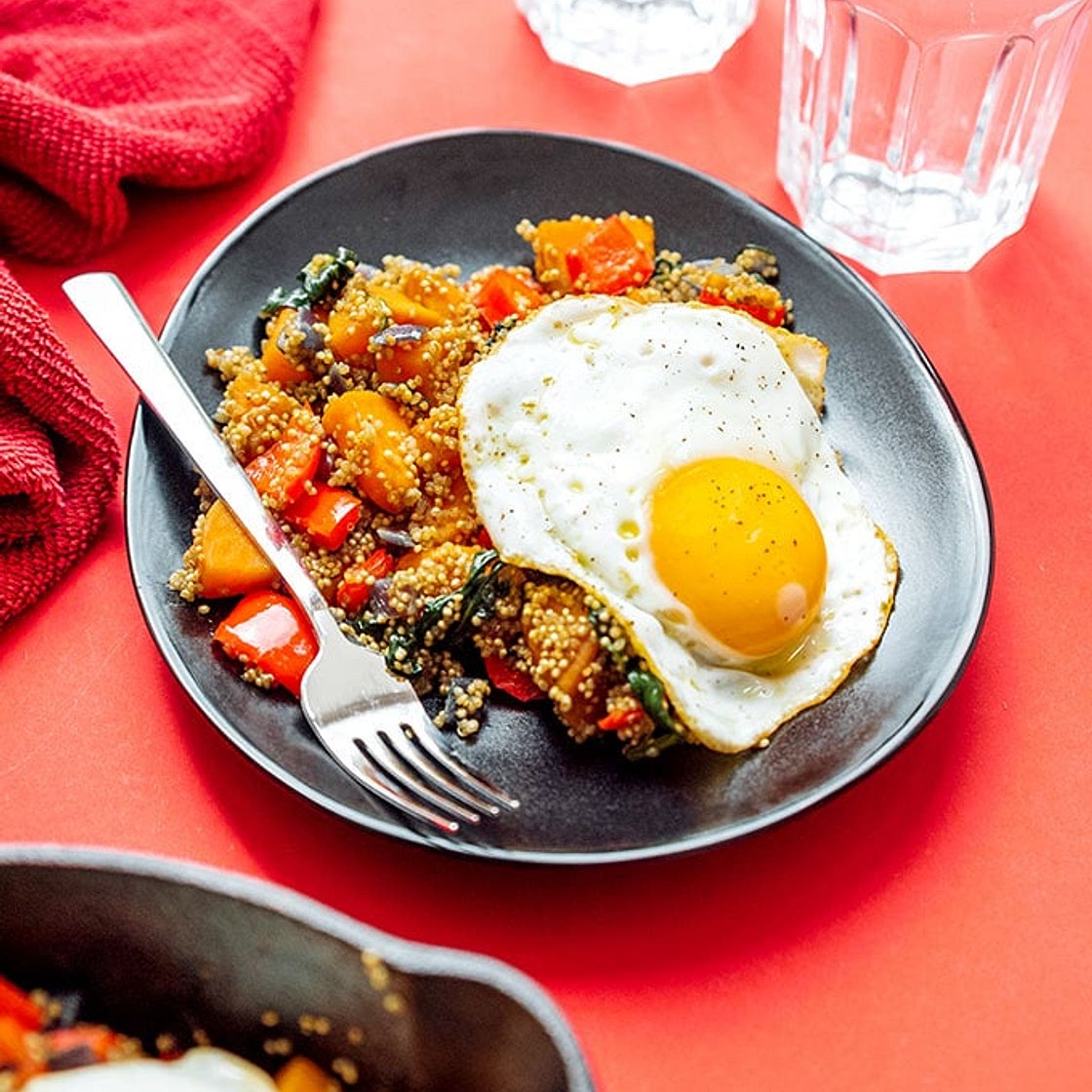 Loaded Quinoa Breakfast Skillet