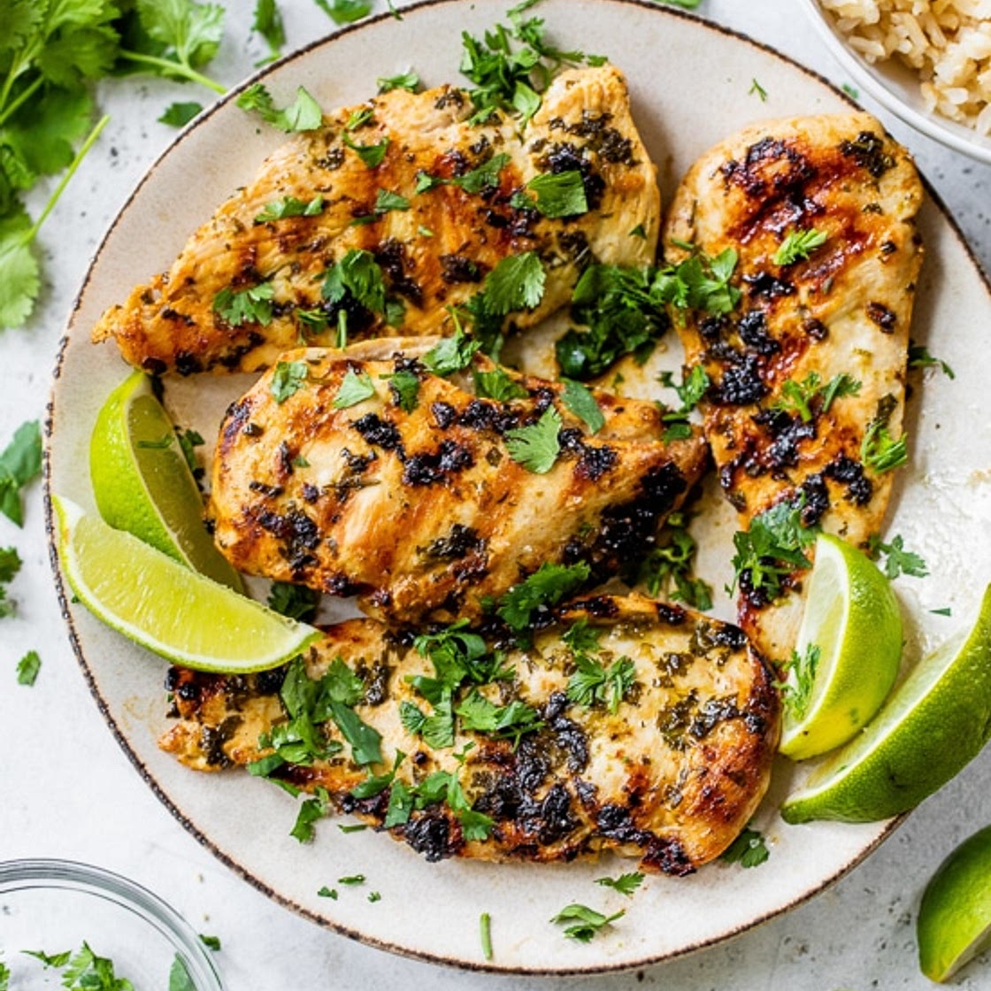 Cilantro Lime Chicken Breast (Grilled or Air Fryer)