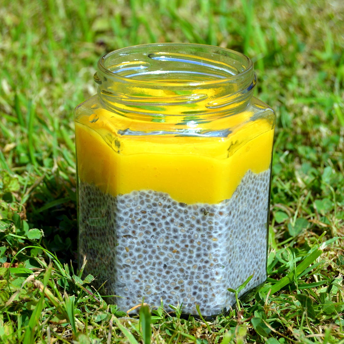 Mango Lime Chia Pudding