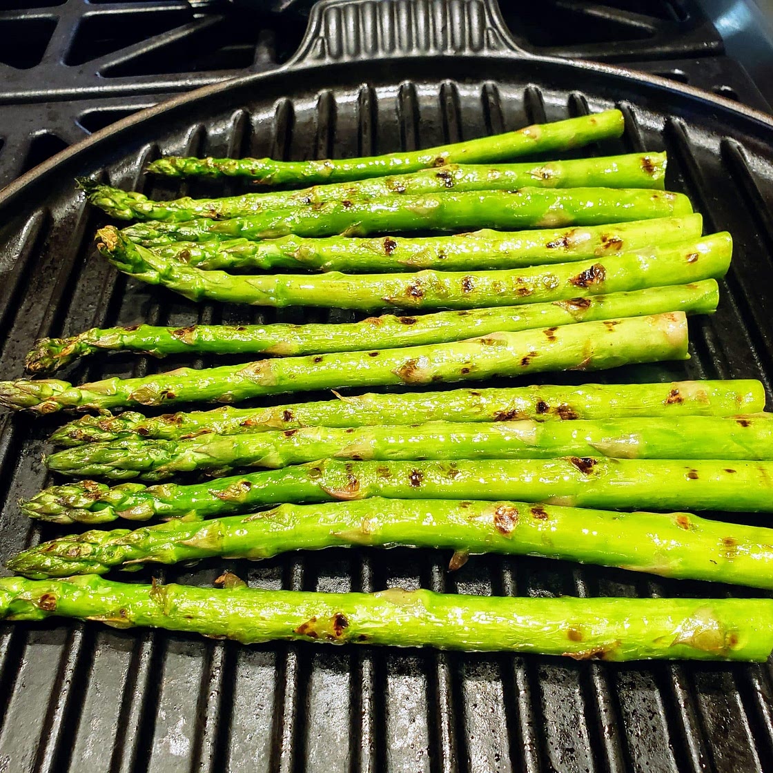 Grill Pan Asparagus