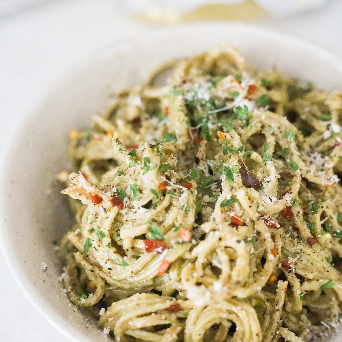 Low Carb Edamame Spaghetti Recipe