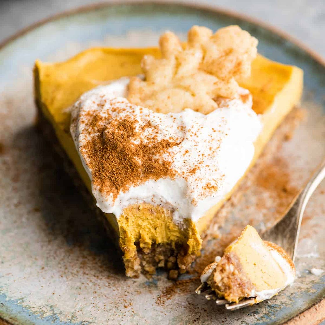 Vegan Pumpkin Cheesecake