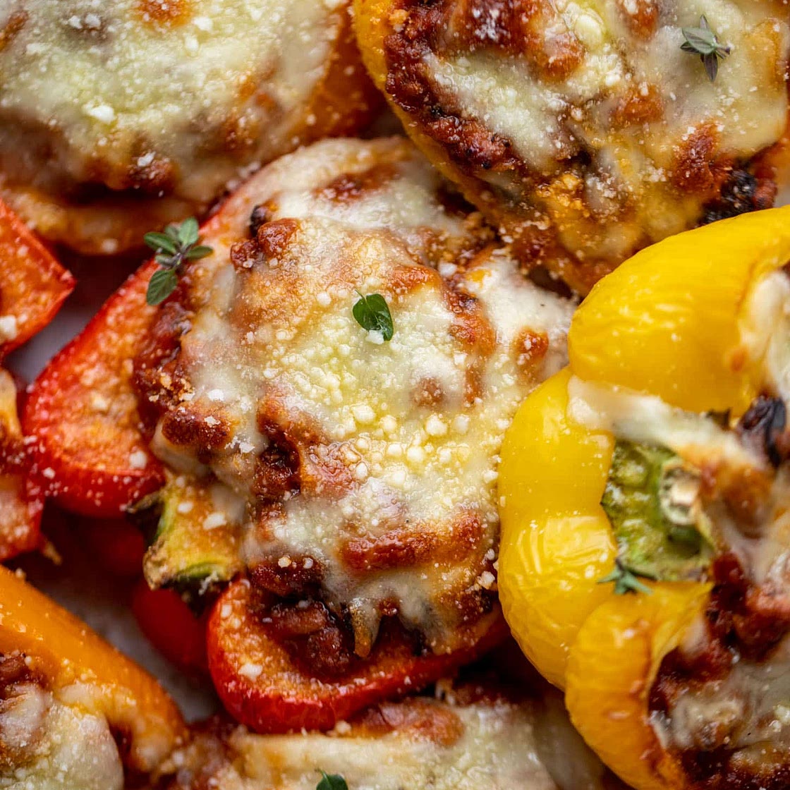 Bolognese Stuffed Peppers