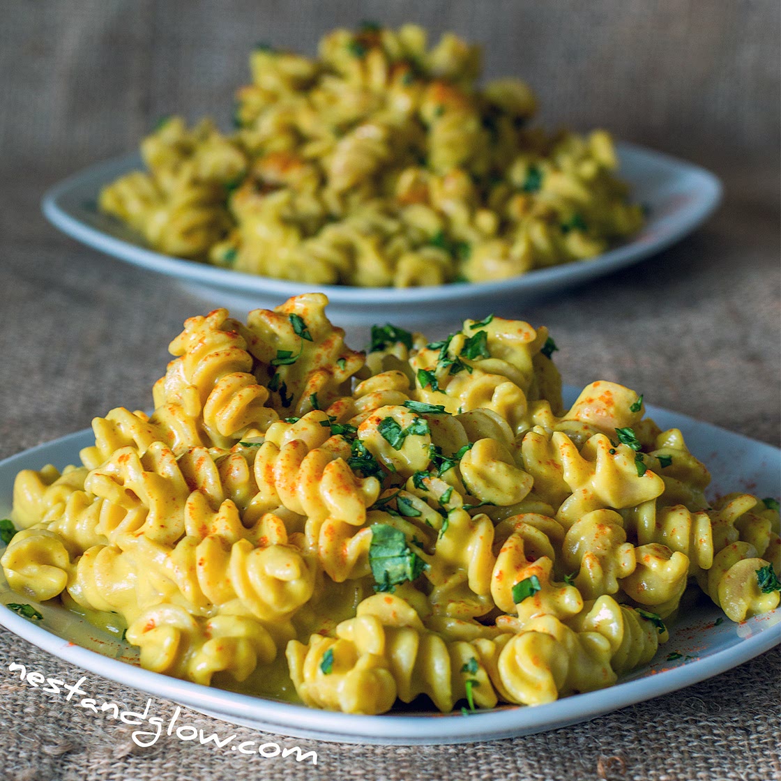 Cheesy Vegan Protein Pasta