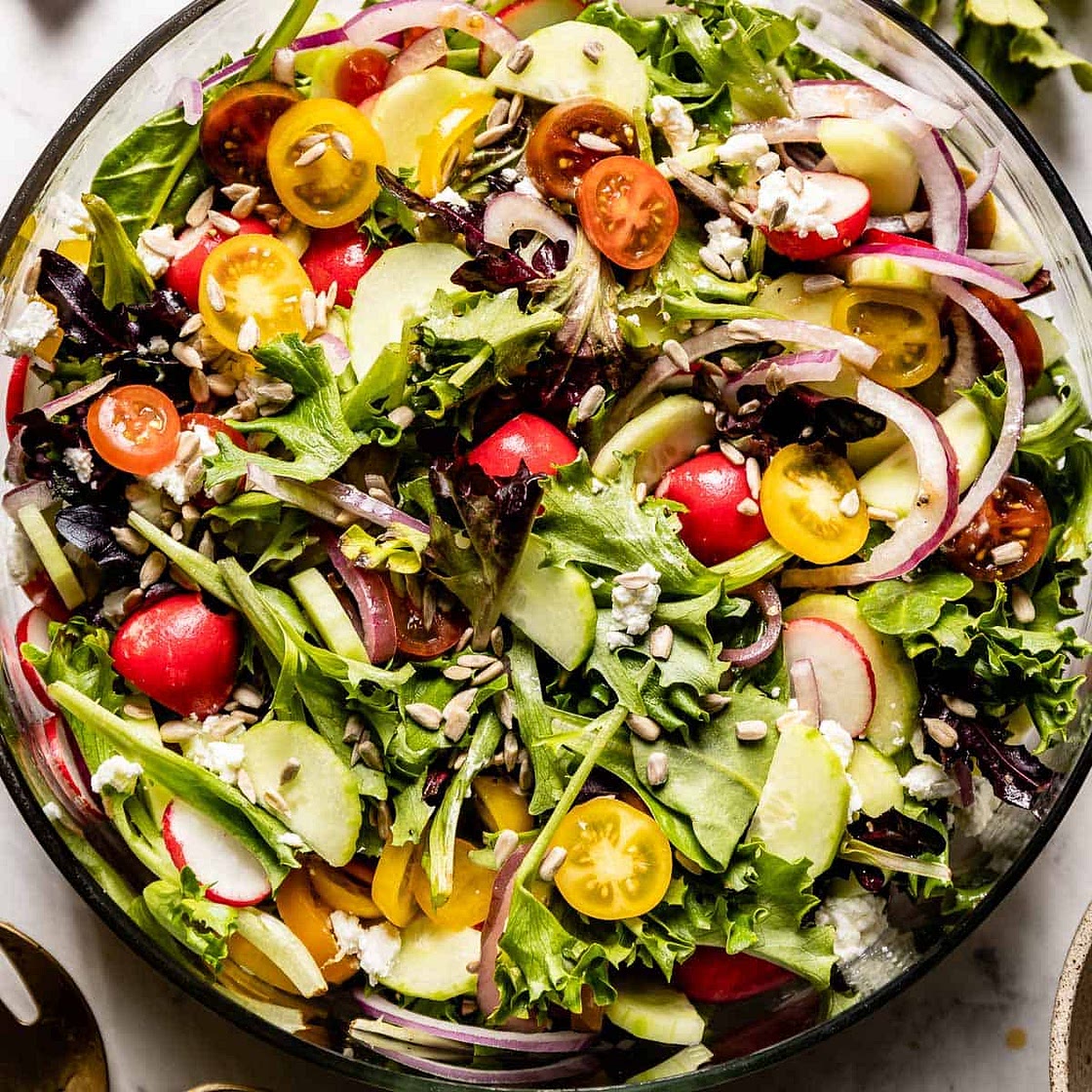 Spring Mix Salad Recipe
