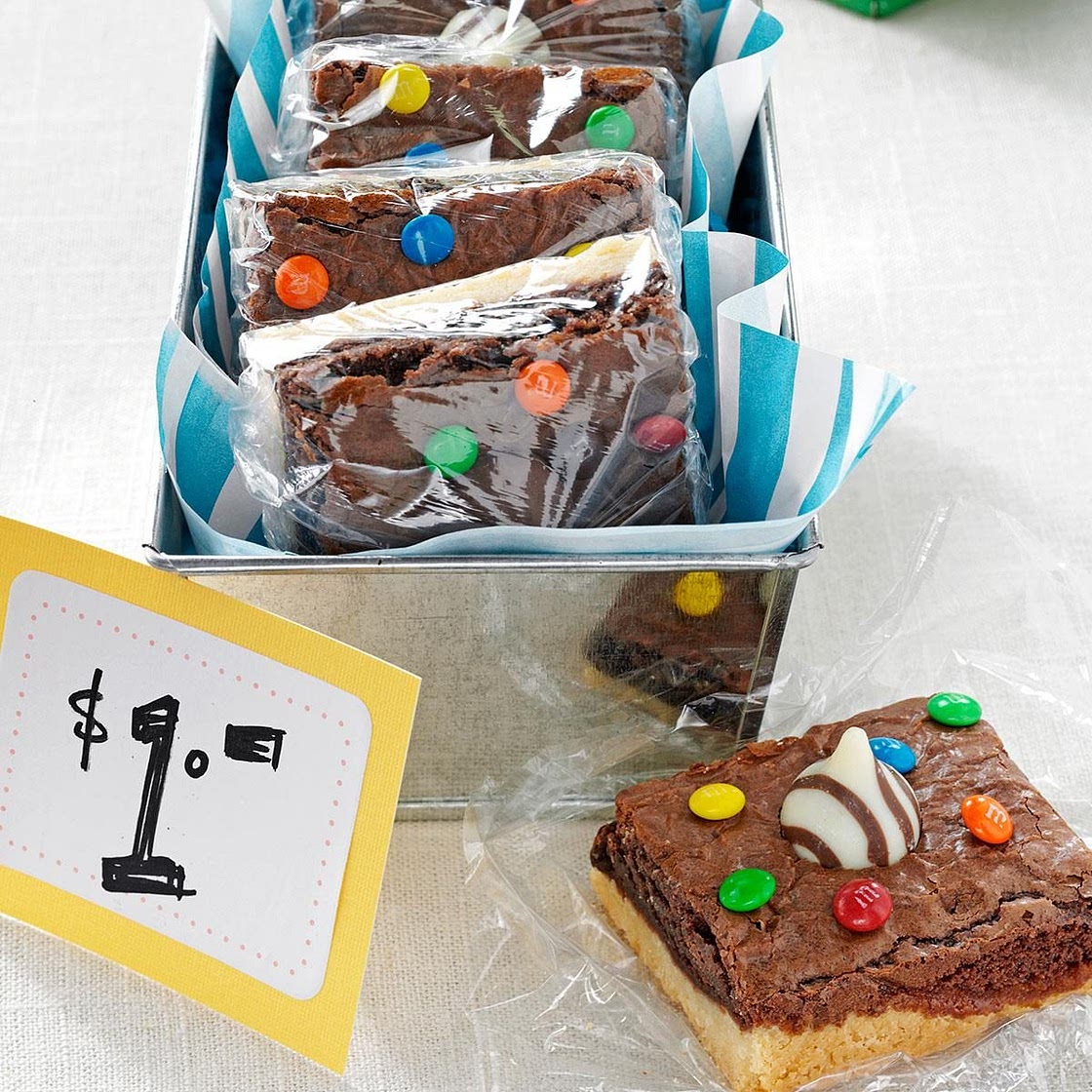 Angela's XOXO Shortbread Brownies