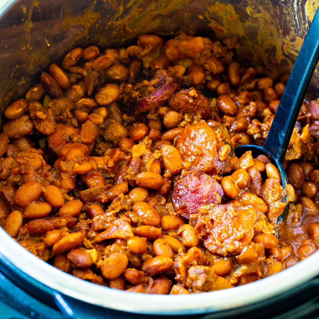 Instant Pot Cowboy Beans