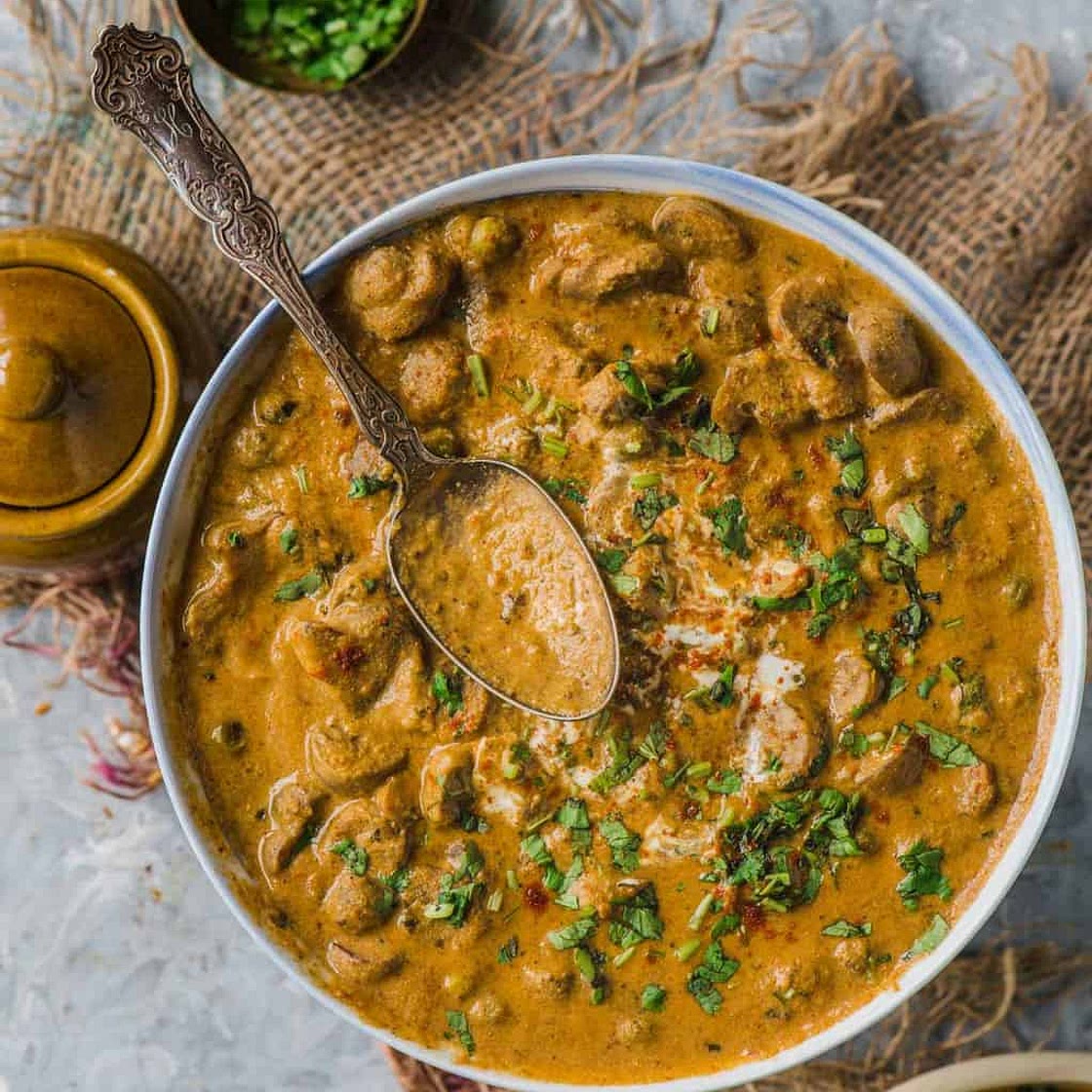 Mushroom Masala (Instant Pot & Stovetop Versions)