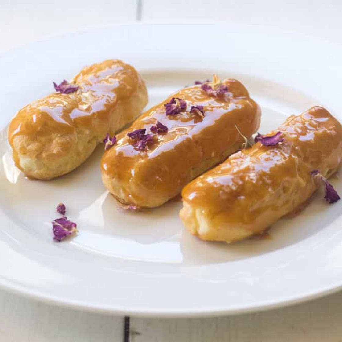 Caramel Eclairs