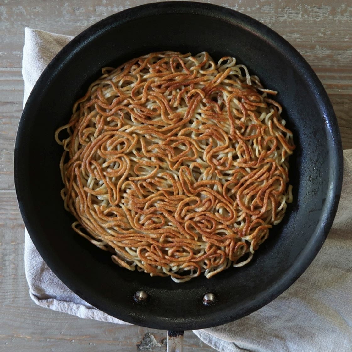 Crispy Pan-Fried Noodles