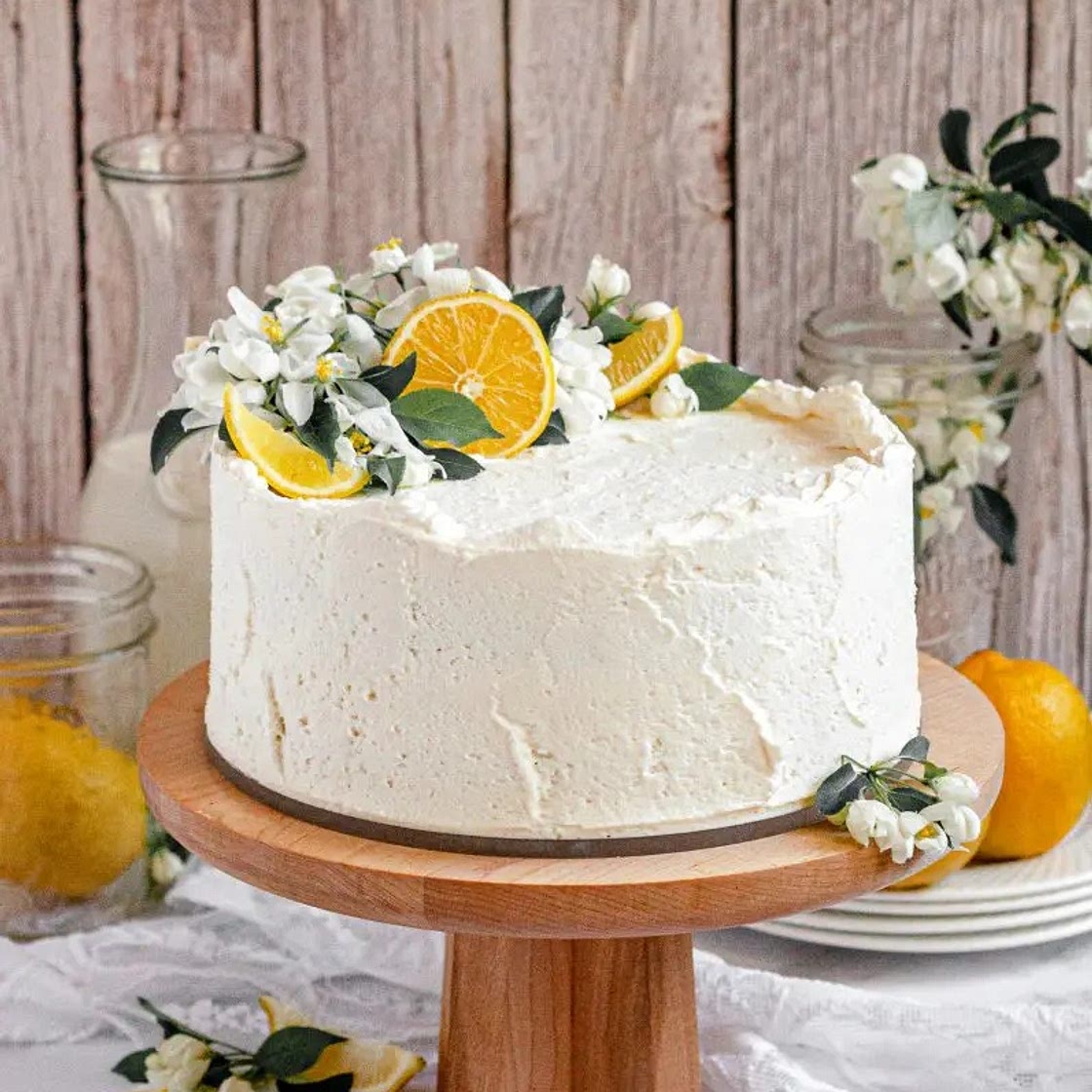 Gluten-Free Lemon Cake (Vegan)