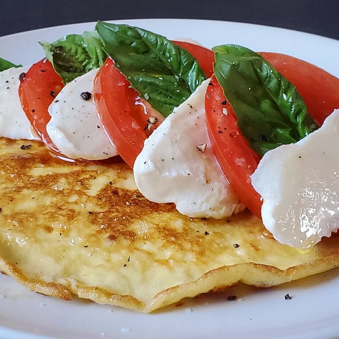 Quick Keto Caprese Crepe — Lovin' It Keto